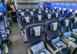 British Airways economy on long-haul