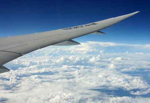 Boeing 787 wing flex