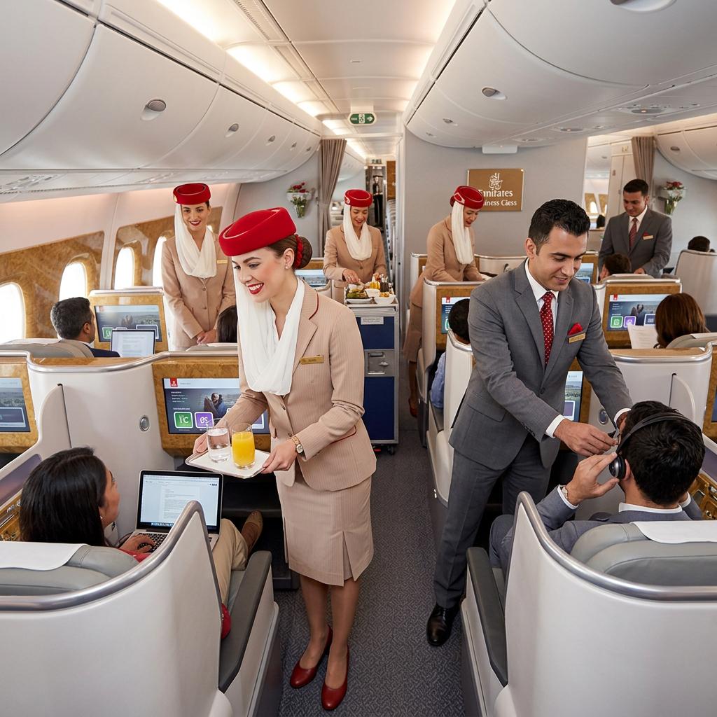 Emirates business class complaint