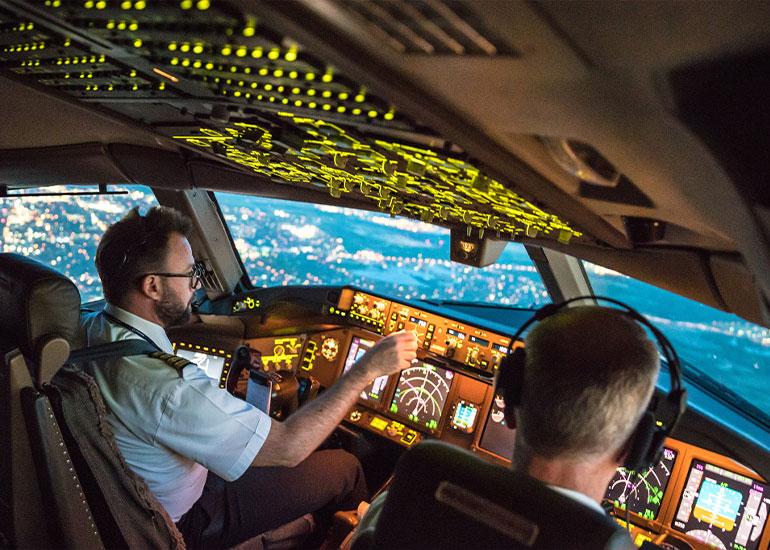 Pilots fell asleep